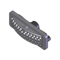 Fächerdüse mit 14 Silikon-Düsen ø1,2 Sprühwinkel 51°