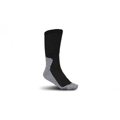 Arbeitssocken, schwarz/grau, Elten Perfect Fit-Socks, Größe 43-46