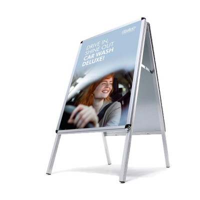 Werbeplakat DIN A1 Waschstraße 