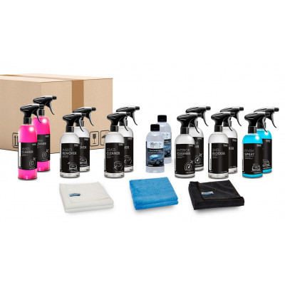 Testpaket Quick&Bright Shop-Produkte, 500/750 ml Flaschen