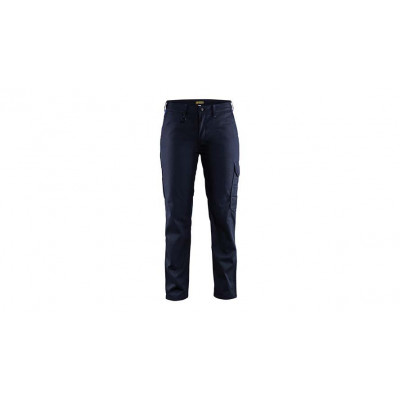 Damen Bundhose 7104, Farbe marineblau/kornblau, Größe 34