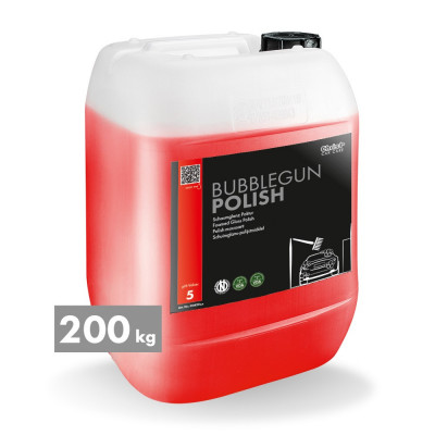 BUBBLEGUN POLISH, Schaumglanz Politur, 200 kg