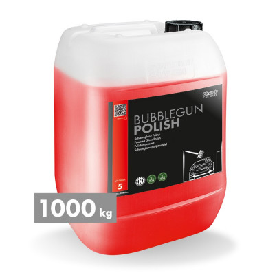 BUBBLEGUN POLISH, Schaumglanz Politur, 1000 kg