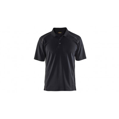 Polo Shirt mit UV-Schutz 3326, Farbe schwarz, Größe L