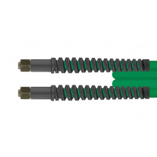 HD-Hochdruck-Schlauch, 1,20 m, Farbe Grün, Dichtkegel (DKOL), IG, M14 x 1,5, VA - Abbildung ähnlich