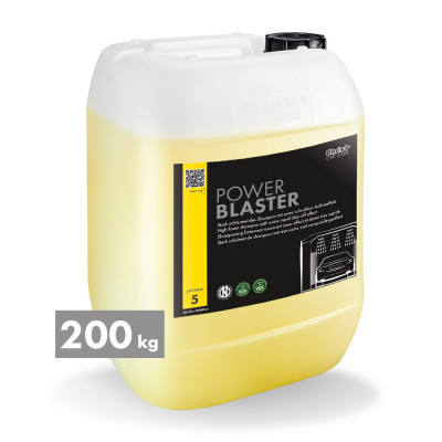 POWER BLASTER, Stark schäumendes Shampoo mit extra schnellem Aufrisseffekt, 200 kg