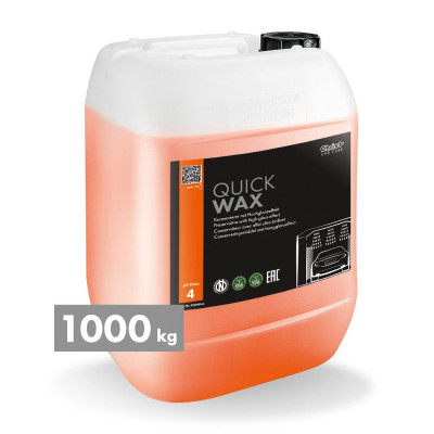 QUICK WAX, Konservierer mit Hochglanzeffekt, 1000 kg