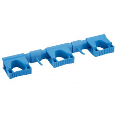 Hygienisches Hi-Flex-Wandhalterungssystem , 420 mm, Blau - Abbildung ähnlich