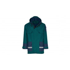 Wetterjacke jobline, Farbe petrol/navy, Größe L - Abbildung ähnlich