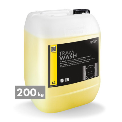 TRAM WASH, Schienenfahrzeug Aktiv-Shampoo, 200 kg