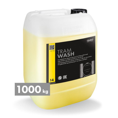 TRAM WASH, Schienenfahrzeug Aktiv-Shampoo, 1000 kg